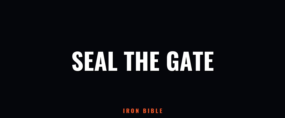 Relapse Means the Gate Was Left Open - Rebuild Your Defenses With This Biblical Protocol